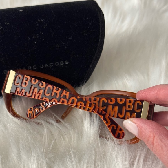 Marc By Marc Jacobs Brown Gradient Sunglasses